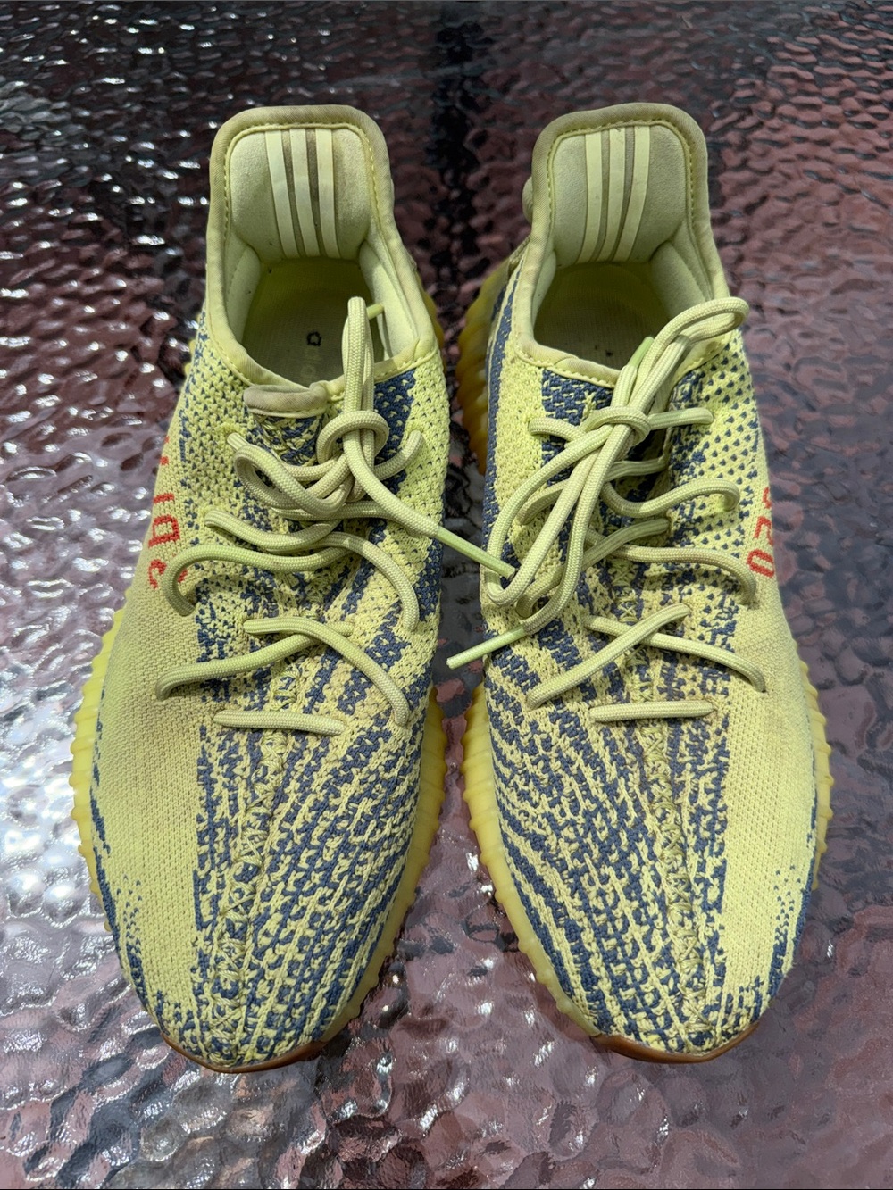 Yeezys yellow mens Adidas